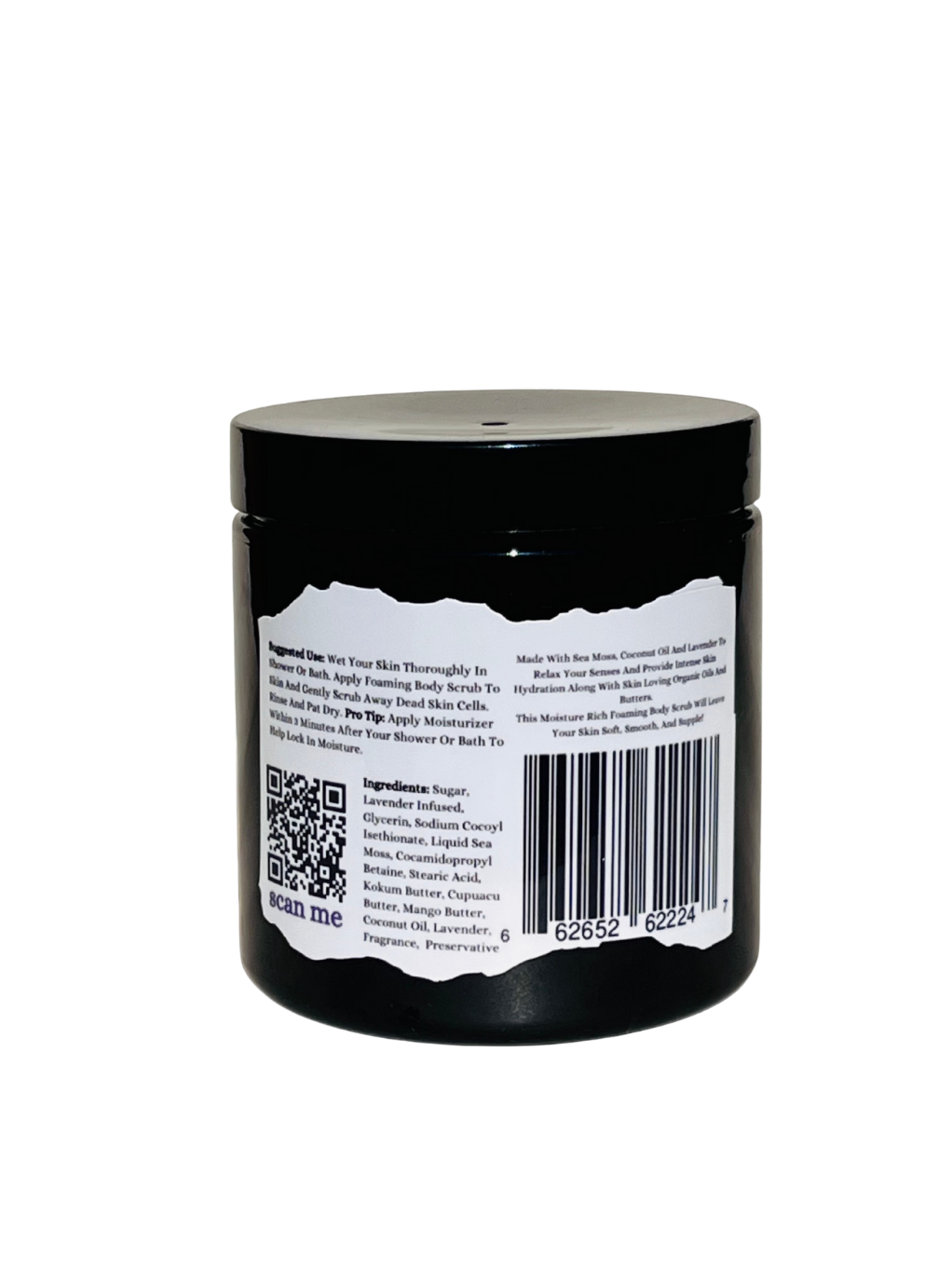 LOVELY LAVENDER FOAMING BODY SCRUB