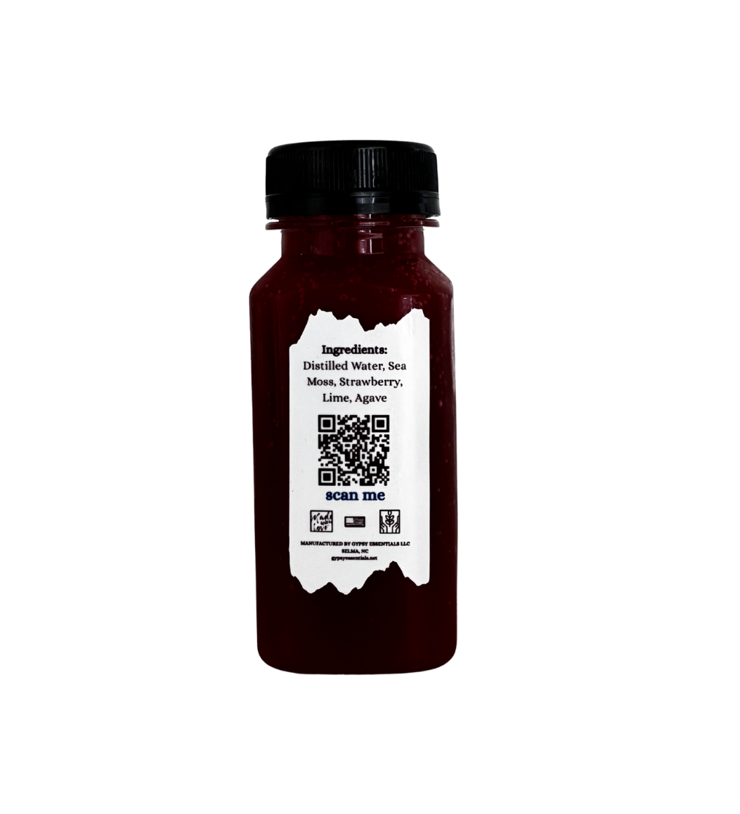 Sea Moss Strawberry Elixer
