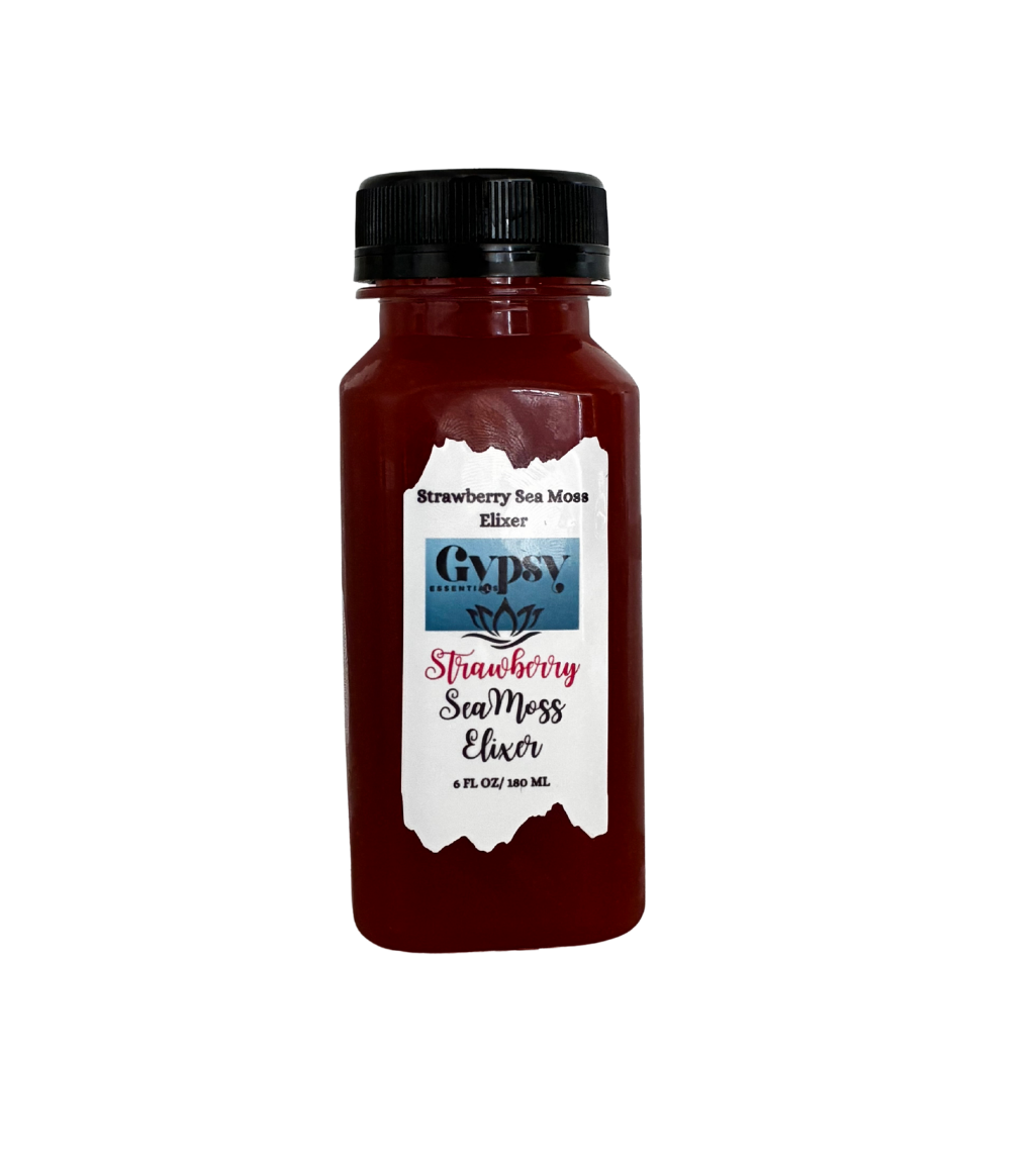 Sea Moss Strawberry Elixer