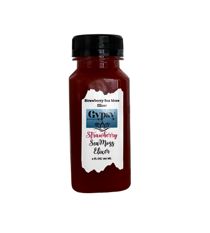 Sea Moss Strawberry Elixer