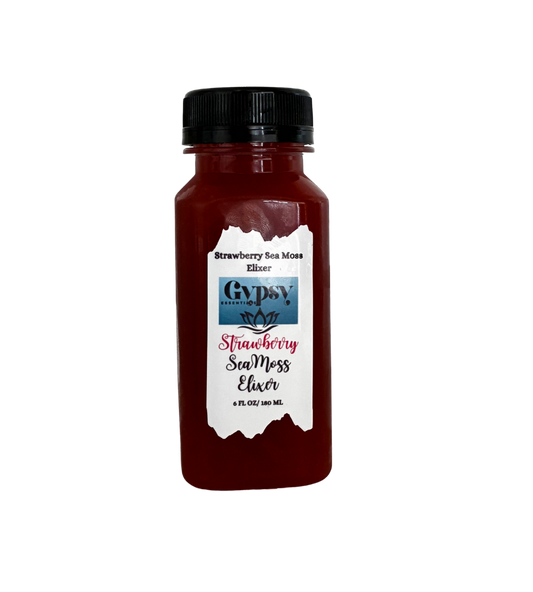 Sea Moss Strawberry Elixer