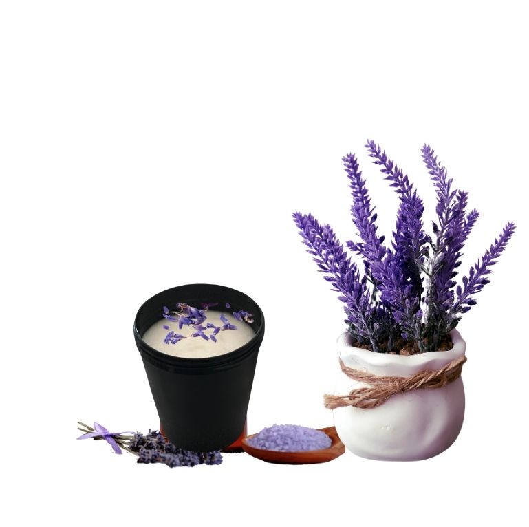 LOVELY LAVENDER FOAMING BODY SCRUB